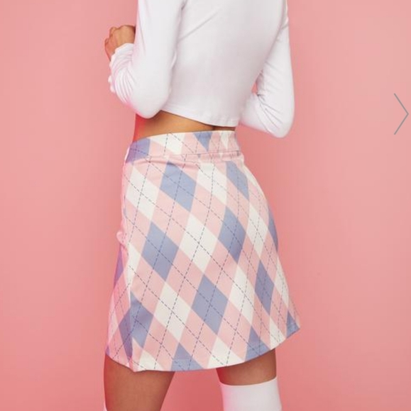 CANDY JEEPIN' AROUND MINI SKIRT Dolls Kill/Sugar Thrillz - Picture 4 of 7